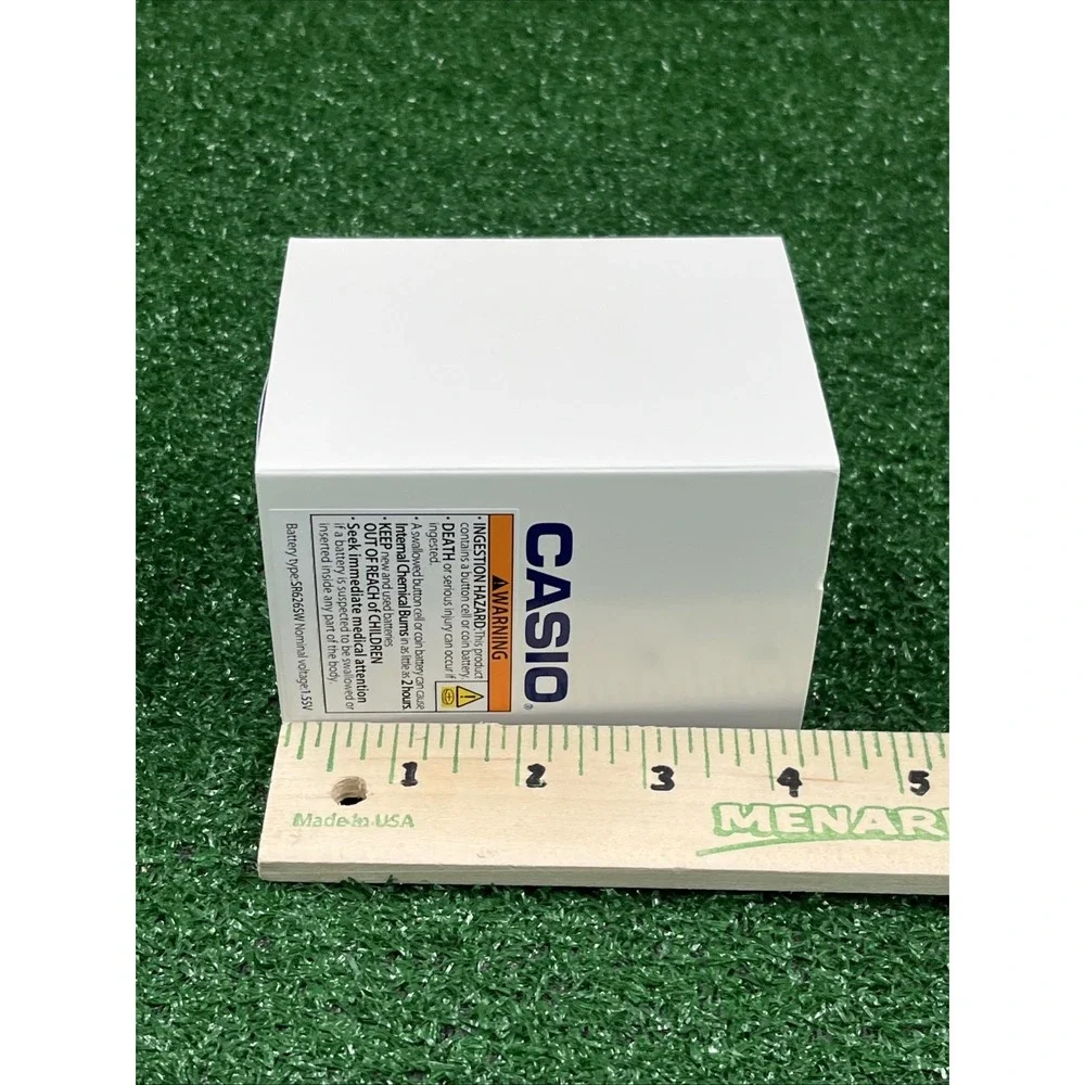 Casio MQ-24-7B Analog Watch White Dial Quartz Water Resistant Resin Band New
